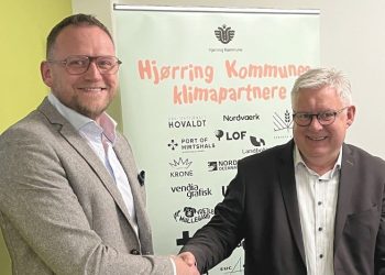 Direktør Michael Vendelbo fra Erhverv Hjørring og borgmester Søren Smalbro (V) bliver ifølge forslaget henholdsvis næstformand og formand i Erhvervsrådet. Foto (arkiv): Claus Dindler.