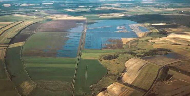 Gaardbo Sø vest for Aalbæk var oprindeligt den største sø i Nordjylland (indtil 1850) med 770 hektar vandareal og 15 kilometer i omkreds. Foto: DN
