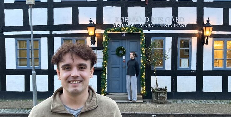 Sille Tang og Daniel Alex Pedersen åbner Restaurant Bovem i Nørregade fredag klokken 17. Foto: Palle W. Nielsen