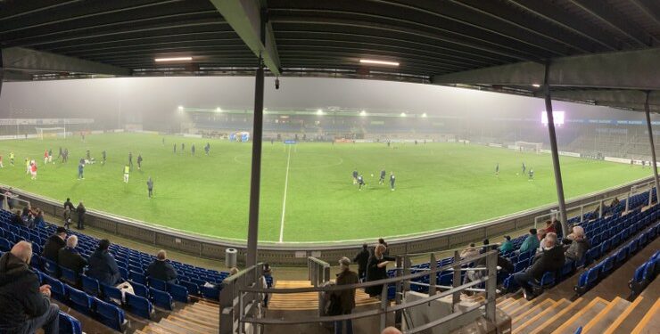 Nord Energi Arena i Hjørring byder indenfor en uge på to meget vigtige fodboldkampe - Vendsyssel FF mod OB og Esbjerg. Arkivfoto: Palle W. Nielsen