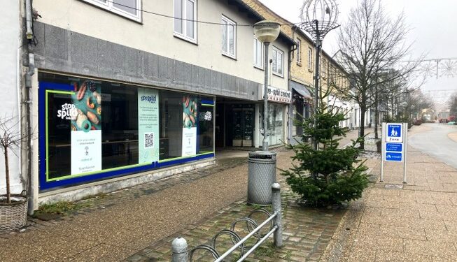 Stop Spild Lokalt i Hjørring får adressen Østergade 40. Foto. Palle W. Nielsen