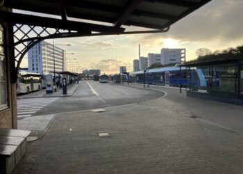 Ingen tog på grund af skinnebrud på Banedanmarks strækning mellem Hjørring og Frederikshavn. Arkivfoto: Palle W. Nielsen