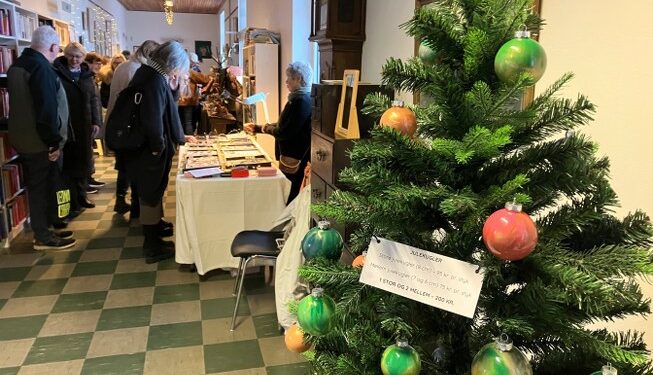 Tversted Skole omdannes til ét stort julemarked. Arkivfoto: Palle W. Nielsen