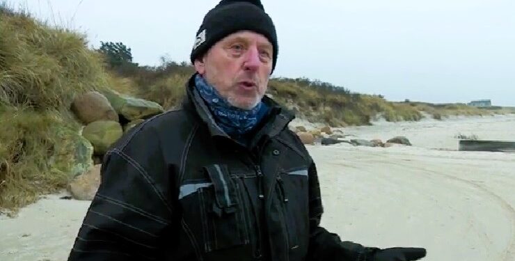 Arne Therkelsen fra Kjul Strand. Foto: TV2 Nord.