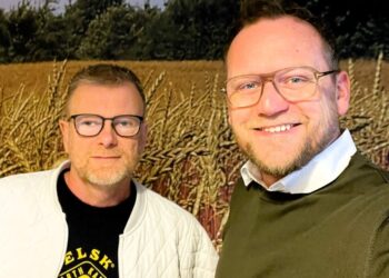 Brian Tholstrup Nybo og Michael Vendelbo. Foto: Privat.