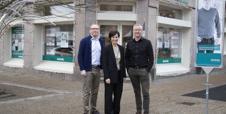 Kristian Rask, Joan Gade og Christian Ejstrup er klar til et travlt 2025. Privatfoto