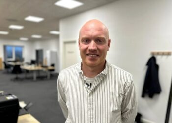 Daniel Overgaard Pedersen er manden bag Agri Energy. Foto: TV2 Nord.