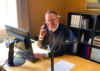 Direktør Michael Vendelbo har grund til glæde hos Erhverv Hjørring.