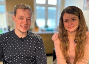 Jonas Ellitsgaard Jensen søgte og fandt Katrine Povlsen. Foto: Hans Christian Lauritzen.