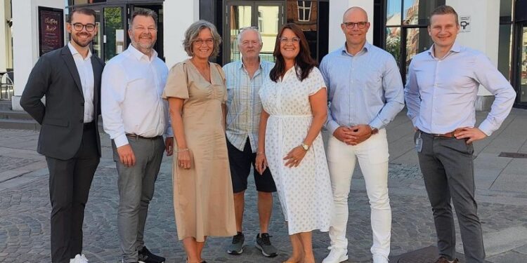 Den nuværende konservative byrådsgruppe i Hjørring Kommune. Foto: Arkiv.