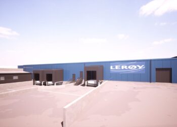 Nybyggeri hos Lerøy Seafood Hirtshals A/S. Foto: A/S Trigon.