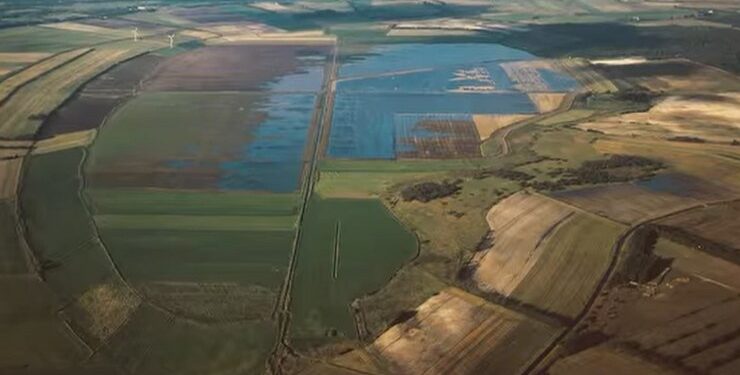 Gaardbo Sø er nu landbrugsareal. Foto: DN