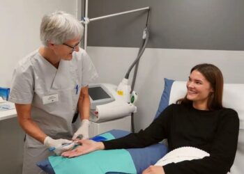 Foto: hudoghyperhidroseklinikken.dk.