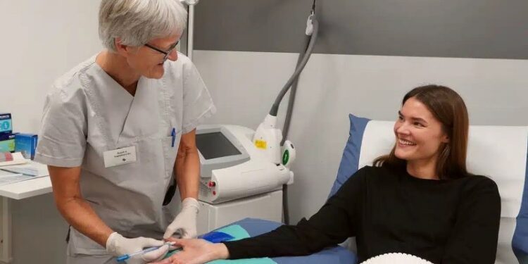 Foto: hudoghyperhidroseklinikken.dk.