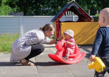 Alle er velkommen til Åbent Hus i Mosbjerg Børnehus. Privatfoto.