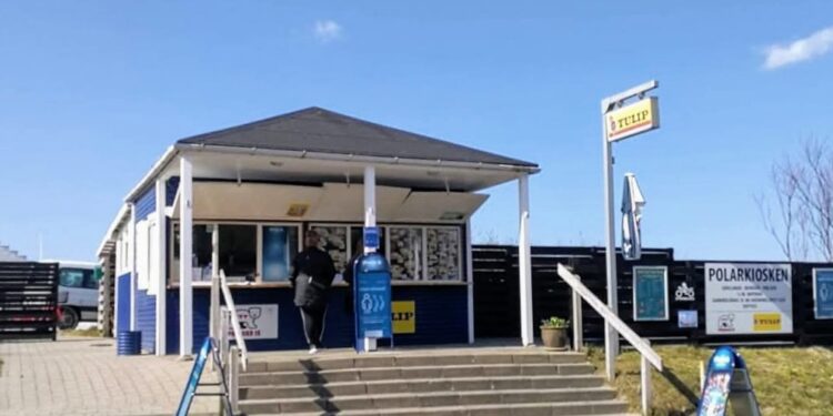 Polarkiosken i Tversted søger personale. Privatfoto.