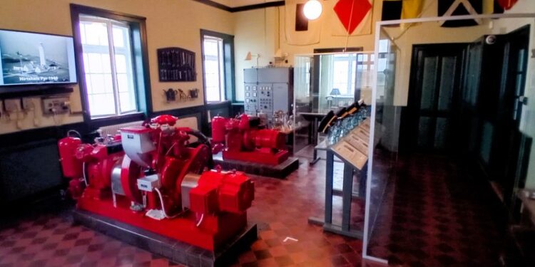 Maskinhuset ved Hirtshals Fyr.