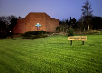 Emmersbæk Kirke ved Hirtshals. Foto: Niels Skipper.