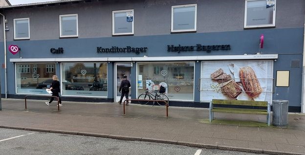 Konditor Bager i Hirtshals. Foto: Jørn Nielsen.