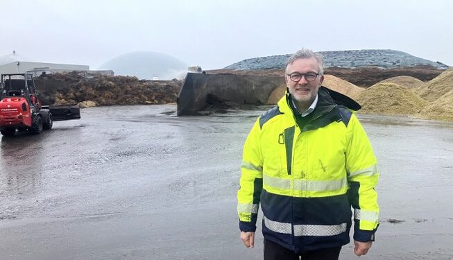 Laury Kristoffersen arbejder med at anvende landbrugets restprodukter til energiproduktion via Biogas. Foto: Palle W. Nielsen
