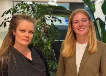 Christina Mohr Jensen lektor i klinisk psykologi v. Aalborg Universitet og ph.d.-studerende Helena Palsgaard. Foto: Melsen Fonden.