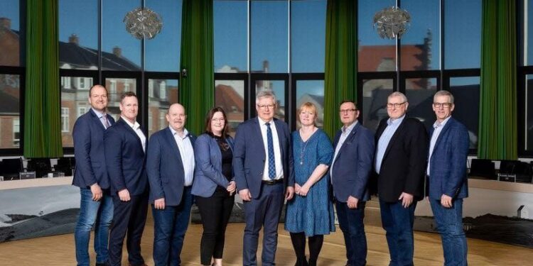 Venstres nuværende byrådsgruppe. Foto (arkiv): Venstre.