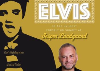 Jesper Lundgaard har mange gange høstet mange roser for en fin fortolkning af Elvis. Pressefoto