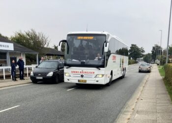 14 erhvervsdrivende og i alt cirka 285 har skrevet under på en protest mod at gøre Tannisbugtvej smallere. Arkivfoto: Palle W. Nielsen