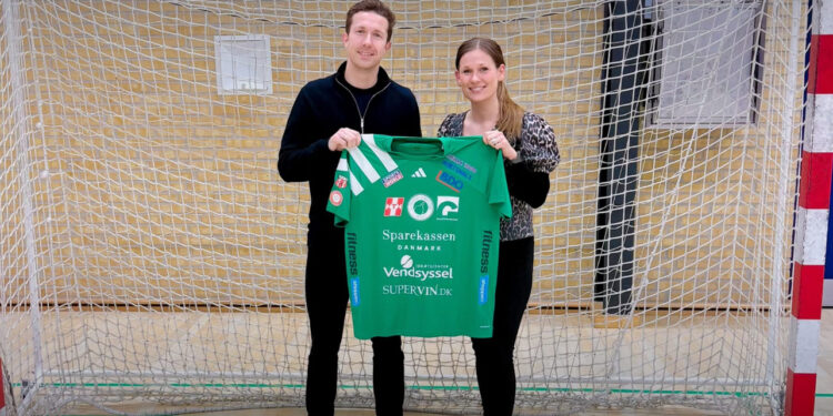 Jakob Ahlmann ogJulie Nayberg Thomsen. Foto: Elitesport Vendsyssel.