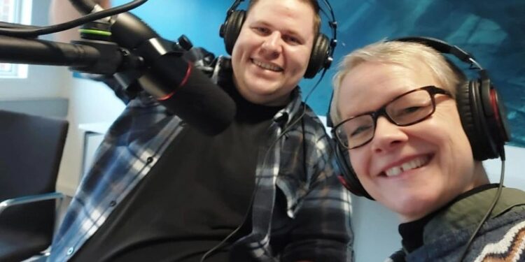 Kim J. Fogt og Mette Ósland Pedersen. Foto: Privat.