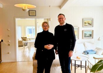 Malene Bredvig og Michael Vendelbo. Foto: Privat.
