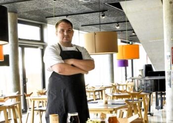 Leder af Teater Caféen på Vendsyssel Teater i Hjørring, Mathias Buus. Foto: Vagn Ole Møller Andersen.