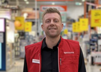 Michael Holm er ny varehuschef i Bauhaus i Hjørring. Foto: Gitte Høyer.