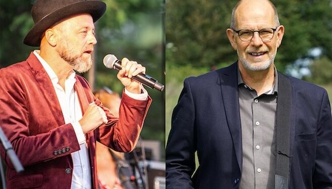 Rasmus Dissing og Ole Sloth spiller tre koncerter i ugens løb. Pressefoto