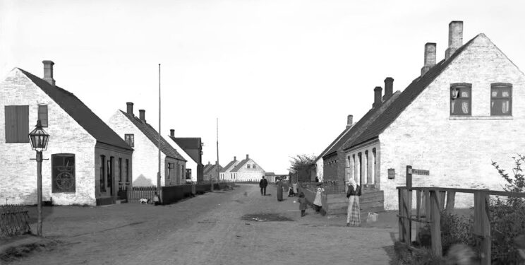 Sct. Knudsby. Ukendt årstal. Fotograf Kirstine Lund. Historisk Arkiv Hjørring.