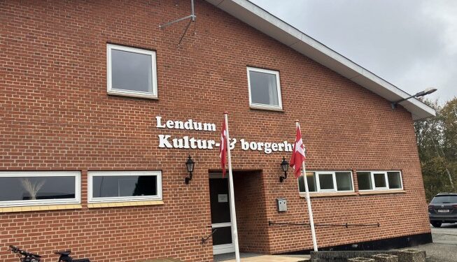 Lendum Kultur- og Borgerhus er ramme om mange aktiviteter og tilbud. Arkivfoto: Palle W. Nielsen