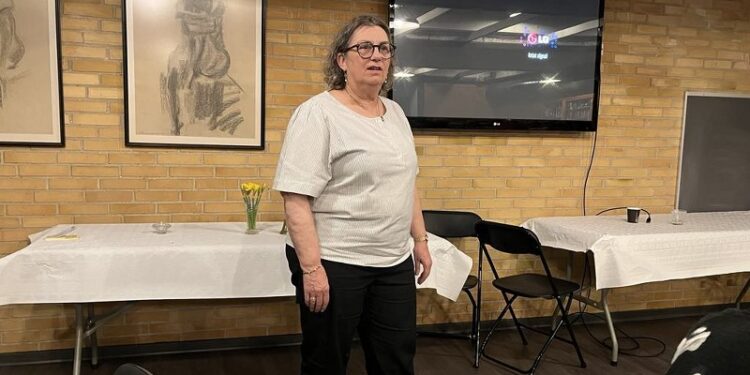 Formand Mona Jensen. Foto: Niels Chr. Jakobsen.