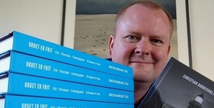 Forfatter og debattør Christian Borrisholt Steen. Foto: Privat.
