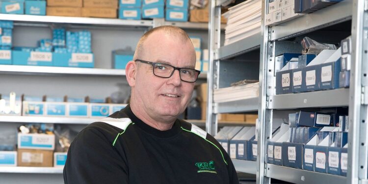 Indehaver Peter Allan Christensen. Foto: KN Låseteknik.