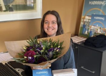 Kimmie Amaliegaard havde elevplads hos Hjørring Handel og er nu eventkoordinator på Vendelbohus i
Hjørring. Privatfoto