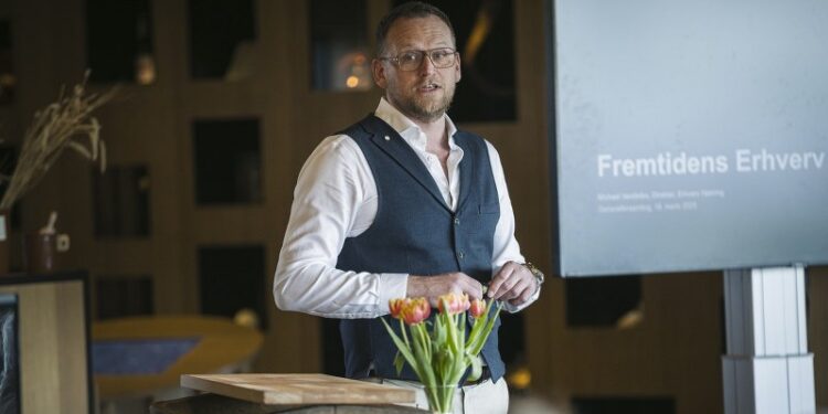 Direktør Michael Vendelbo hos Erhverv Hjørring. Foto: Claus Dindler.