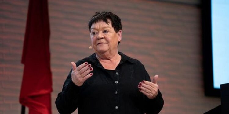 Forbundsformand Mona Striib. Foto: FOA.