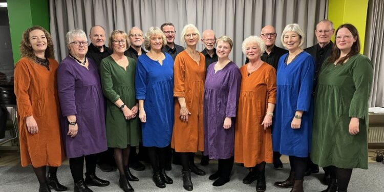 SwingTeam underholder på Vendsyssel Teater. Foto: Privat.