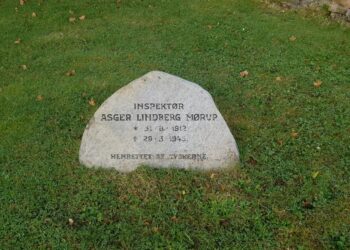 Asger Mørups gravminde. Foto: Vendsyssel Historiske Museum.