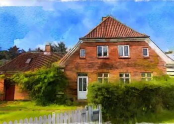 Horne gl. Station. Privatfoto.