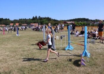 Kæphesteaktiviteter er for alvor blevet populære i Danmark - bakket flot op af Dansk Rideforbund. Privatfoto