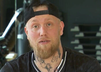 Powerslapperen Troels Nielsen fra Hirtshals. Foto: TV2 Nord.