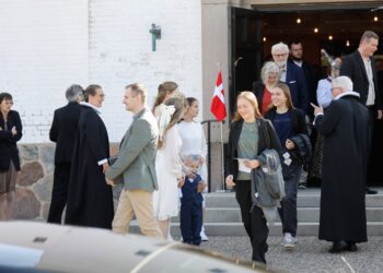 Konfirmation i Hirtshals Kirke. Foto: Arkiv.