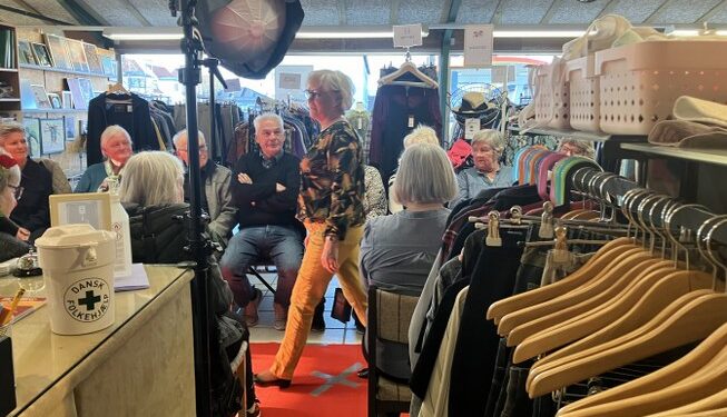 Modeshow hos Dansk Folkehjælp i Hjørring er altid et tilløbsstykke. Arkivfoto: Palle W. Nielsen