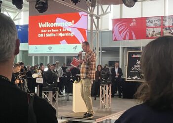 Nedtællingen til DM i Skills blev sat igang på EUC Nord i Hjørring. Foto: Palle W. Nielsen